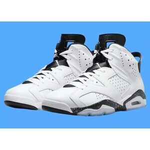 Nike Air Jordan 6 Retro Reverse Oreo Black White CT8529-112 Men's Size 9 NEW